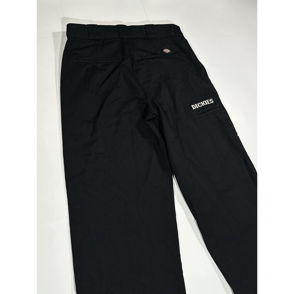 Dickies Skateboarding BKX Twill Double Knee Black Pants 30x34 Baggy Skate Aztec - Picture 11 of 11